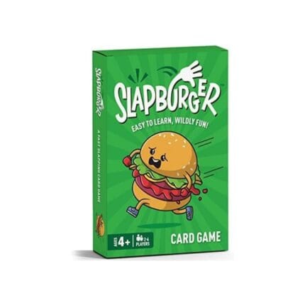 Slapburger card game for kids ages 4 and above