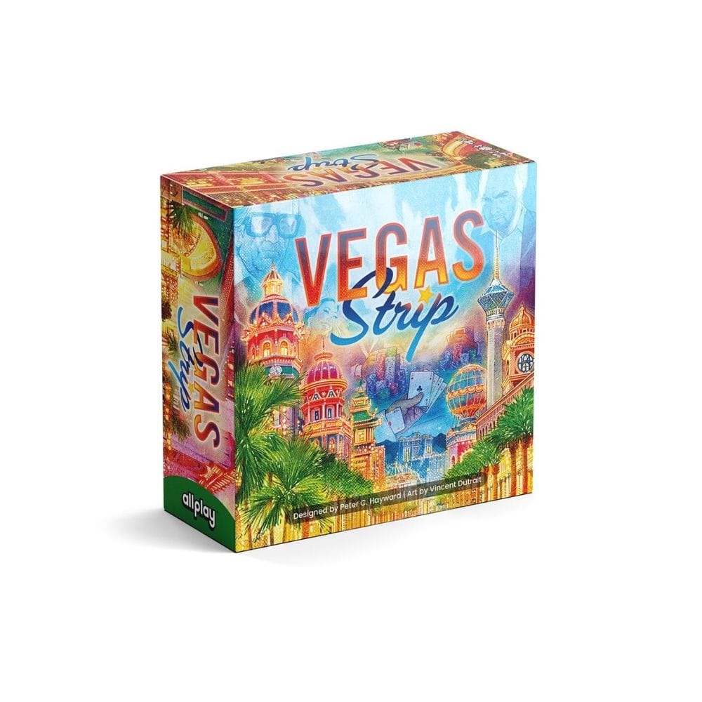 vegas strip game-2 Vegas Strip Board Game – Bluffing & Deduction Strategy Game for 2–5 Players - Image 1
