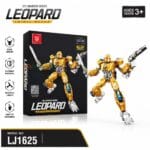 ORC Warrior Series Animal Mecha Alloy Action Figures | Leopard, Gorilla, Eagle & Rhino | Shopbefikar - Image 4