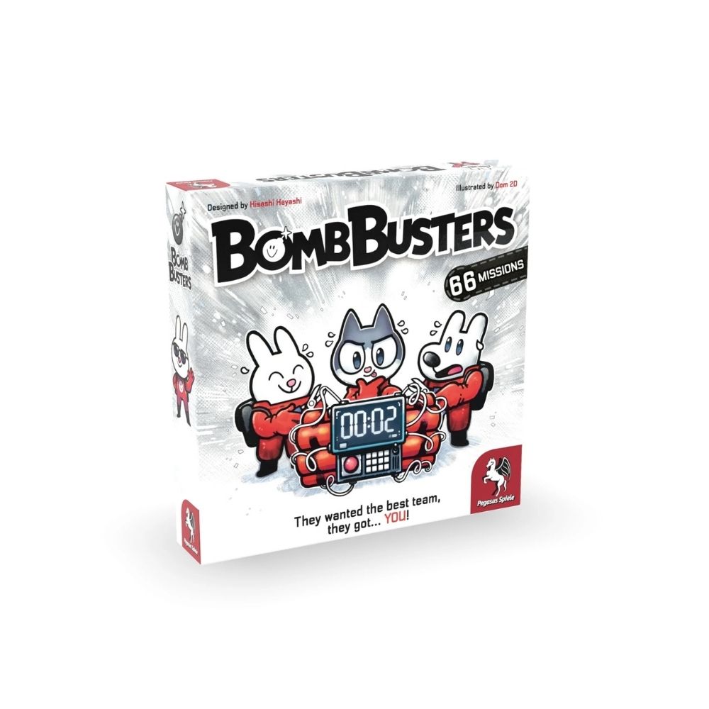 bomb buster game Bomb Busters Board Game – Cooperative Puzzle Game for 2–5 Players - Image 1