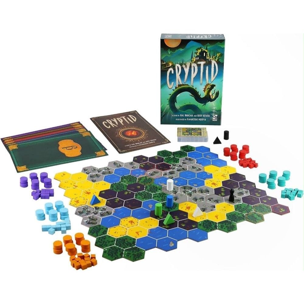 cryptid game Cryptid Board Game – Deduction Strategy Game for 3–5 Players - Image 1