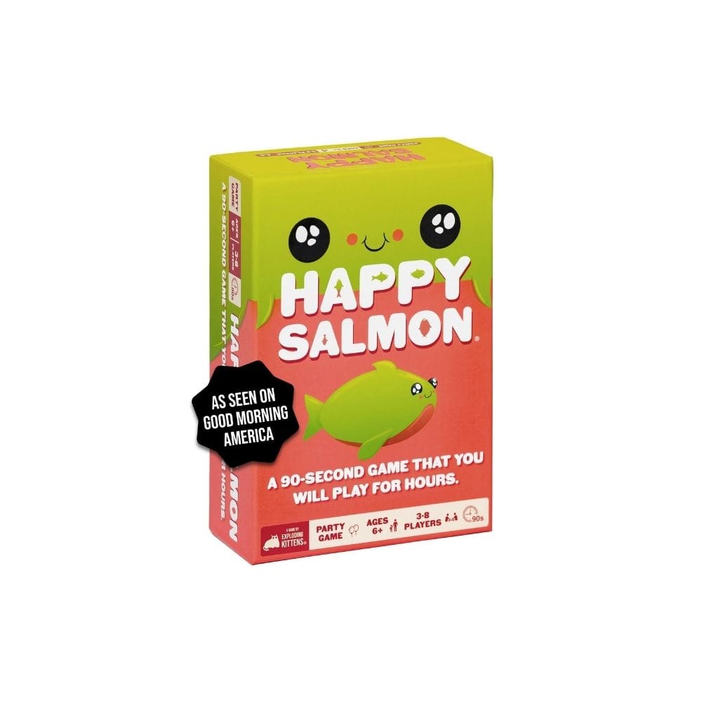 happy salmon card game Happy Salmon Card Game | Fast-Paced Family Party Game | Fun Matching Game | 3–8 Players | Age 6+ - Image 1