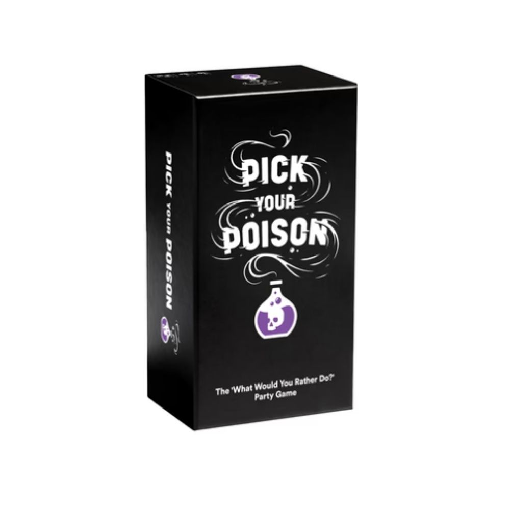 pick your poison game (1) Pick Your Poison Party Card Game | Hilarious Would You Rather Game for Adults | 3–10 Players | Age 18+ - Image 1