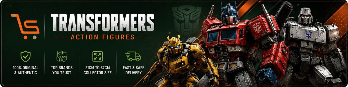 Transformers action figures at shopbefikar — Optimus Prime, Bumblebee and Megatron collector figures