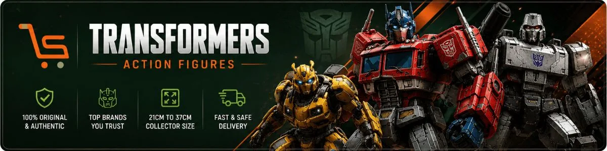 Transformers action figures at shopbefikar — Optimus Prime, Bumblebee and Megatron collector figures
