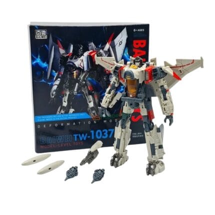 BaiWei TW-1037 Blitzwing – 17cm / 6.7" KO Transforming Action Figure
