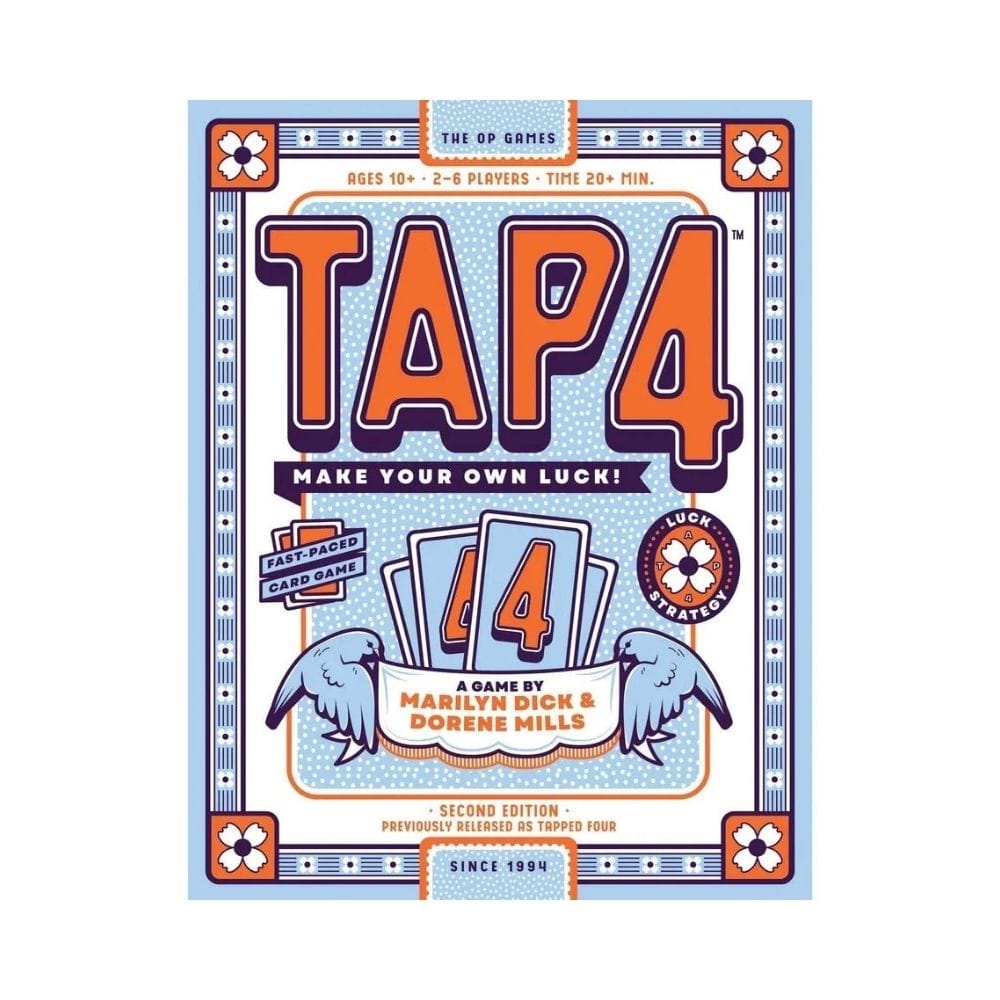 Tap4 card game Tap 4 – Fast-Paced Family Card Game | 2–6 Players | Age 8+ - Image 1