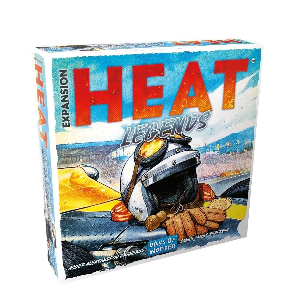 heat legends board game Heat: Legends – Racing Board Game Expansion | 1–6 Players | Age 10+ - Image 1