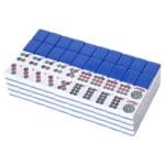 Mah Jongg Tile Set – 166 Tiles with 2 Dice & Potli Bag | American Mahjong Set India - Image 2