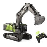 HUINA 1593 RC Excavator | 1:14 Scale Remote Control Digger Toy with Metal Bucket - Image 10