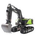 HUINA 1593 RC Excavator | 1:14 Scale Remote Control Digger Toy with Metal Bucket - Image 3