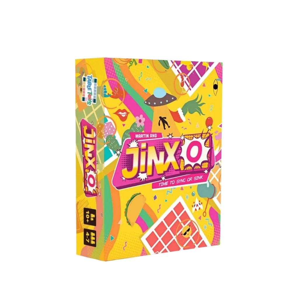 JinxO Board Game JinxO Board Game – Word Association Party Game (Ages 10+, 4–7 Players) - Image 1