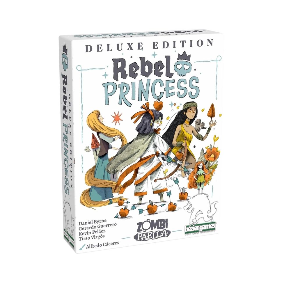 Rebel Princess Deluxe Edition Game Rebel Princess Card Game – Fairy Tale Trick-Taking Party Game (Ages 8+, 3–6 Players) - Image 1