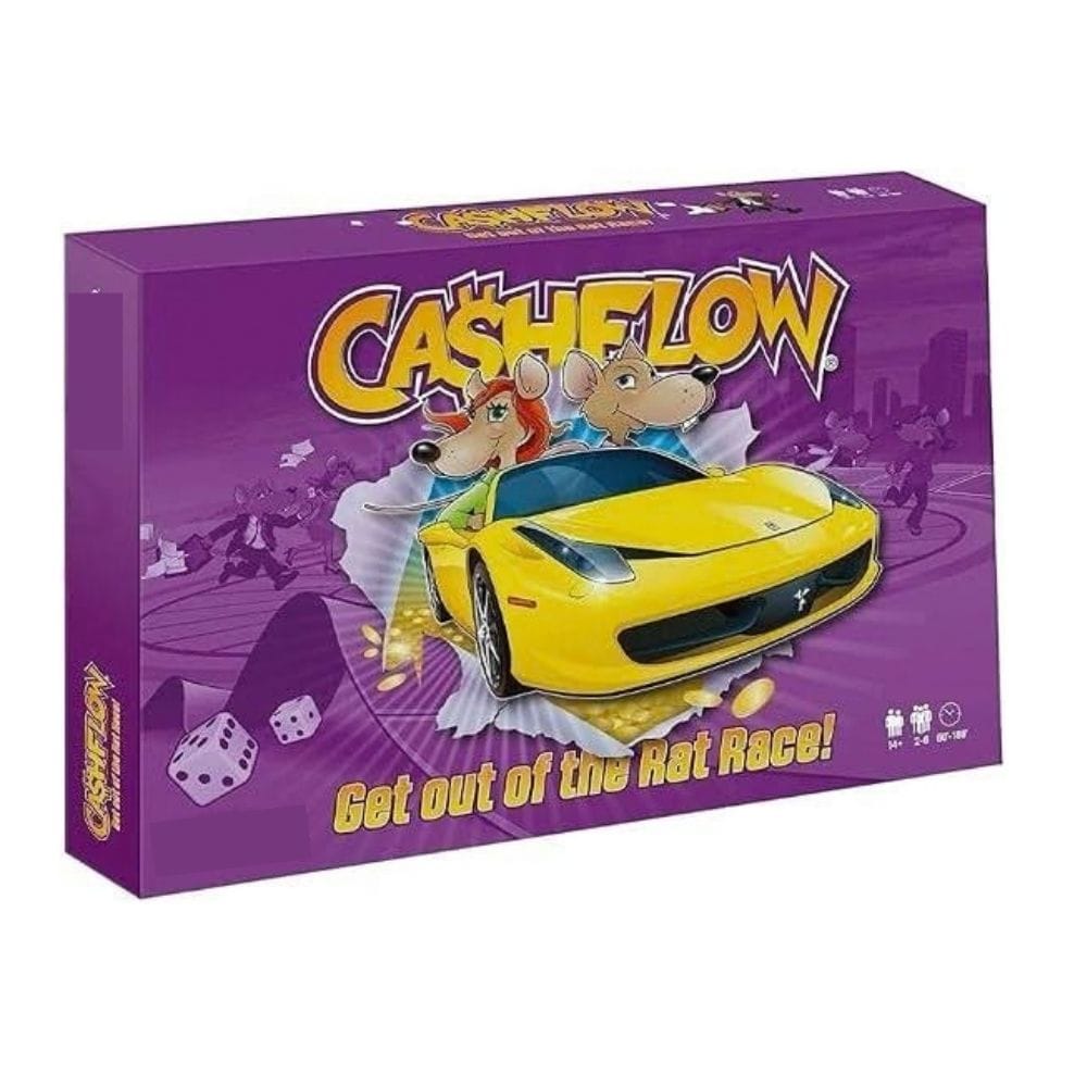 cashflow mini Cashflow Board Game | Rich Dad Poor Dad Money and Investing Game | 2-6 Players, Ages 14+ - Image 1
